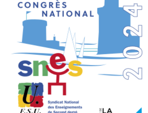 Appel du congrès du SNES-FSU de La Rochelle
