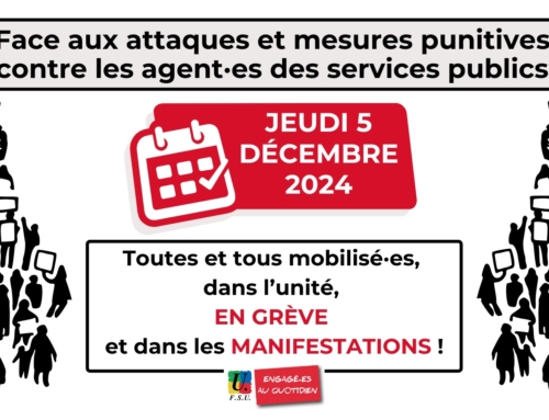 Toutes et tous mobilisé·es le 5 décembre