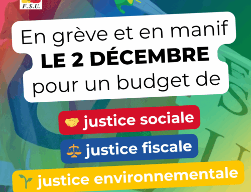 2 décembre : pour un autre budget