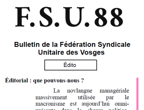 Bulletin n° 140 – Mars 2026