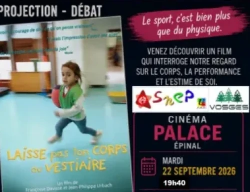 Projection-débat : « Laisse pas ton corps au vestiaire » — Mardi 22 septembre à 19h40 au Palace d&rsquo;Épinal